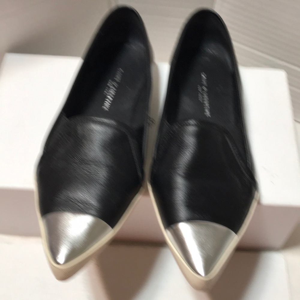 Saint & Libertine flats with leather upper/lining and man made sole